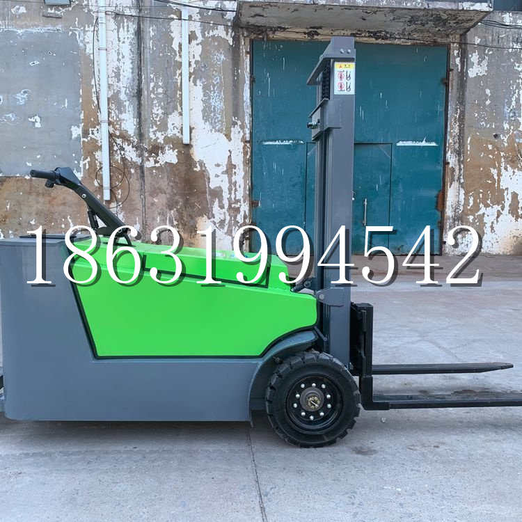 巴彦淖尔市小型电动叉车1吨2吨步行站驾式电瓶堆高充电装卸车液压升降车铲车